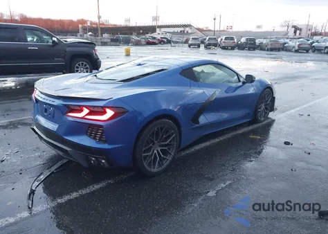 2022 Chevrolet Corvette Stingray Rwd 2Lt из США, поврежденный, VIN 1G1YB2D48N5116801